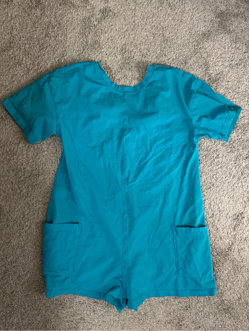 One-Piece Romper in Teal